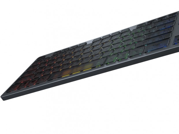 厚さわずか15mmの超薄型ゲーミングキーボード、COUGAR「VANTAR AX」