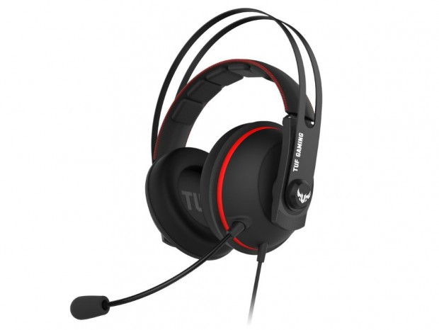 メガネをしたままでも快適なゲーミングヘッドセット、ASUS「TUF GAMING H7 Core」