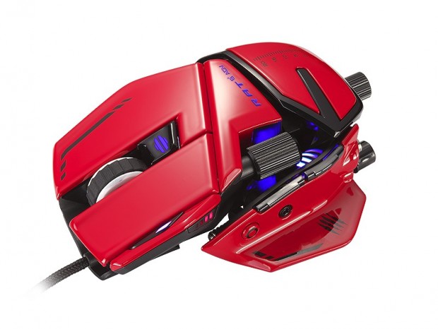 Mad Catz、カスタマイズ自在＆2,000Hz/0.5msの軽量ゲーミングマウス「R.A.T. 8+ ADV」