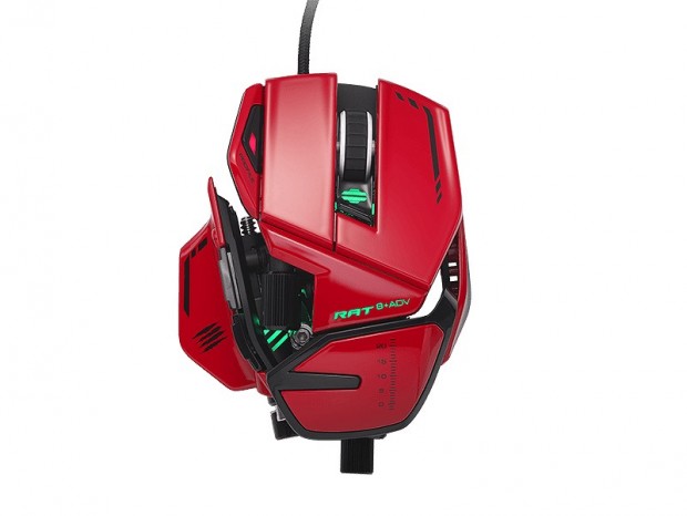 Mad Catz、カスタマイズ自在＆2,000Hz/0.5msの軽量ゲーミングマウス「R.A.T. 8+ ADV」