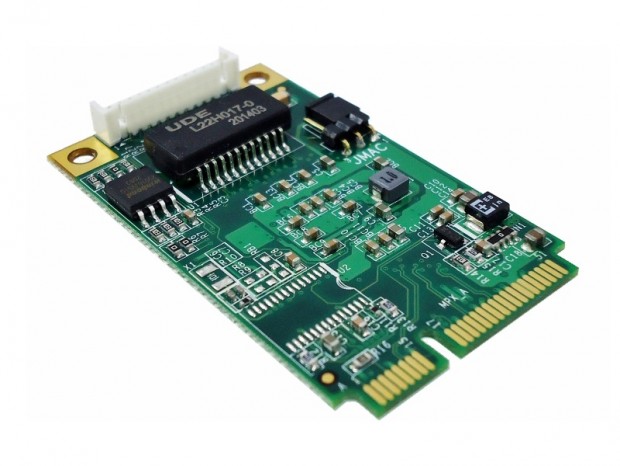 miniPCI-Express接続の2.5ギガビットLANアダプタ、COMMELL「MPX-225」