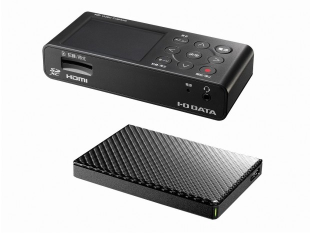アイ・オー・データ、オンライン会議を簡単録画できるキャプチャーセット「GV-HDREC1T」