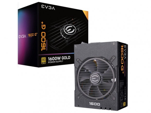 EVGA、最大容量1,600Wの80PLUS GOLD認証電源「SuperNOVA G+」シリーズ