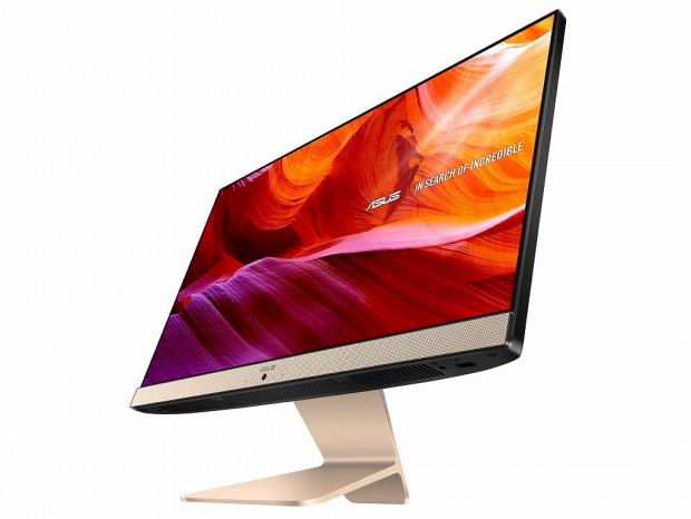 ASUS、7mm狭額縁デザイン採用の21.5型オールインワンPC「Vivo AiO V222FAK」