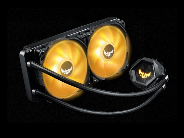 Aura Syncに対応するAIO水冷、ASUS「TUF Gaming LC 240 RGB」など2製品