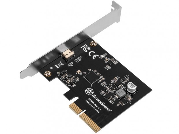 帯域幅20GbpsのUSB3.2 Gen.2×2 Type-C拡張カード、SilverStone「ECU06」