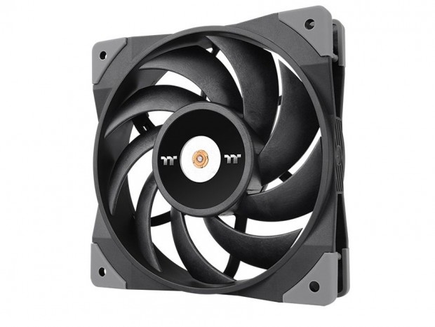 特殊ポリマーブレード採用の120mmファン、Thermaltake「TOUGHFAN 12」