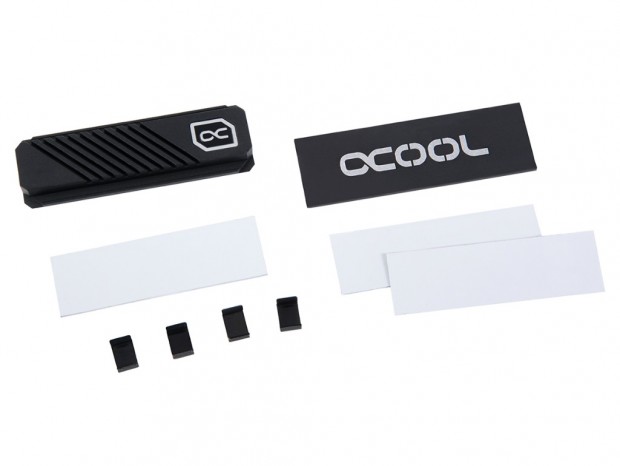クリップ固定式の高性能M.2 SSDヒートシンク、Alphacool「HDX Pro Air」