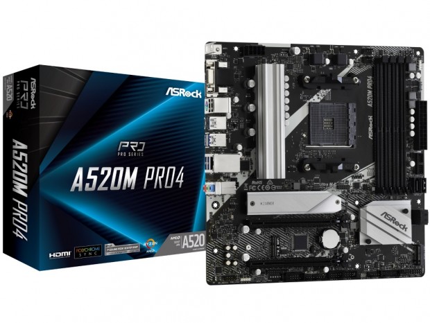 (今日のお買い得) メモリスロット4本のAMD A520採用MicroATXマザーボード「A520M Pro4」が税込8,000円台