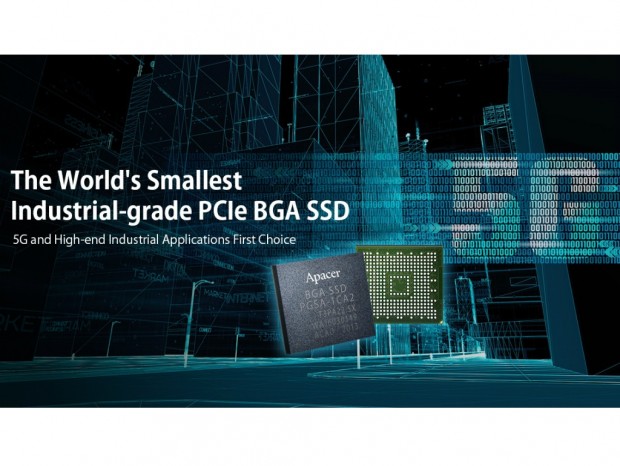 Apacer、世界最小の産業向けPCIe BGA SSD「PV920-uSSD」など2種