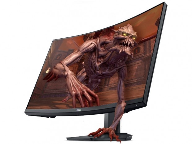 FreeSync Premium/G-Sync対応の27型曲面ゲーミング液晶、デル「S2721HGF」
