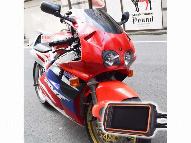 サンコー、前後が撮れる完全防水のバイク用ドライブレコーダーを発売