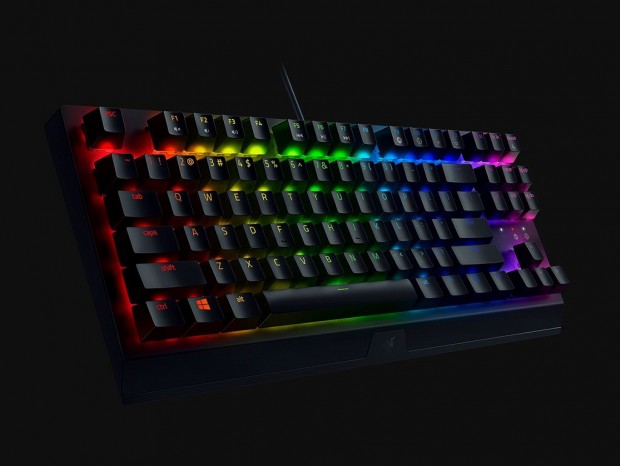 Razer、人気ゲーミングキーボードの小型版「BlackWidow V3 Tenkeyless」発売