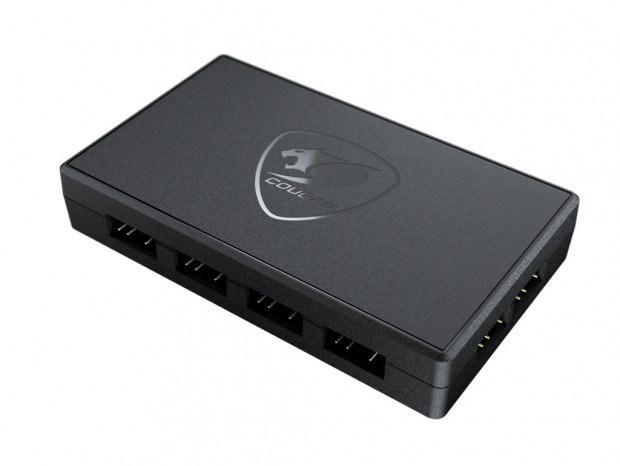 6台のファンとARGBデバイスを接続できるハブコントローラ、COUGAR「CORE BOX V3」