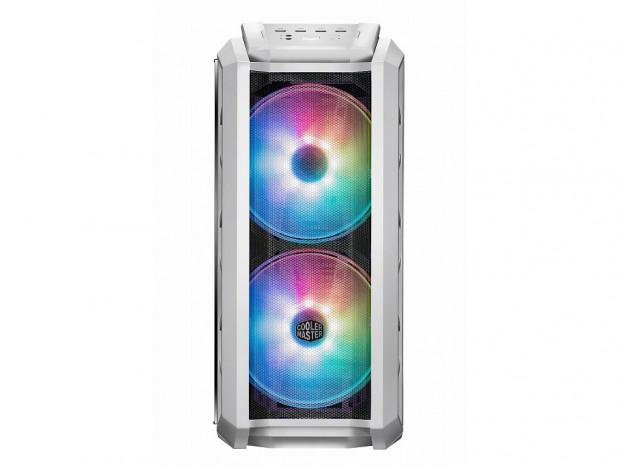 Cooler Master、200mmファンデュアル搭載「MasterCase H500P Mesh White」にARGB版