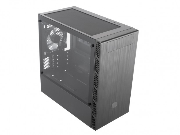 5.25インチベイを搭載するエントリーミニタワー、Cooler Master「MasterBox MB400L」