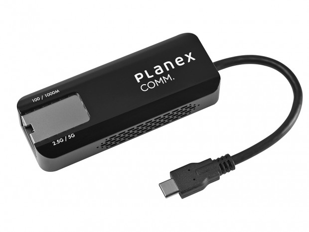 プラネックス、USB Type-C接続の5ギガビットLANアダプタ「USBC-LAN5000R」など2種