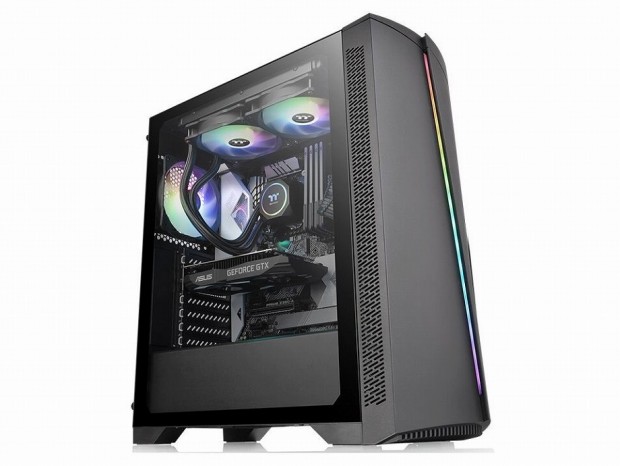 Thermaltake、フロントRGB搭載の魅せるコストパフォーマンスタワー「H350 TG RGB」