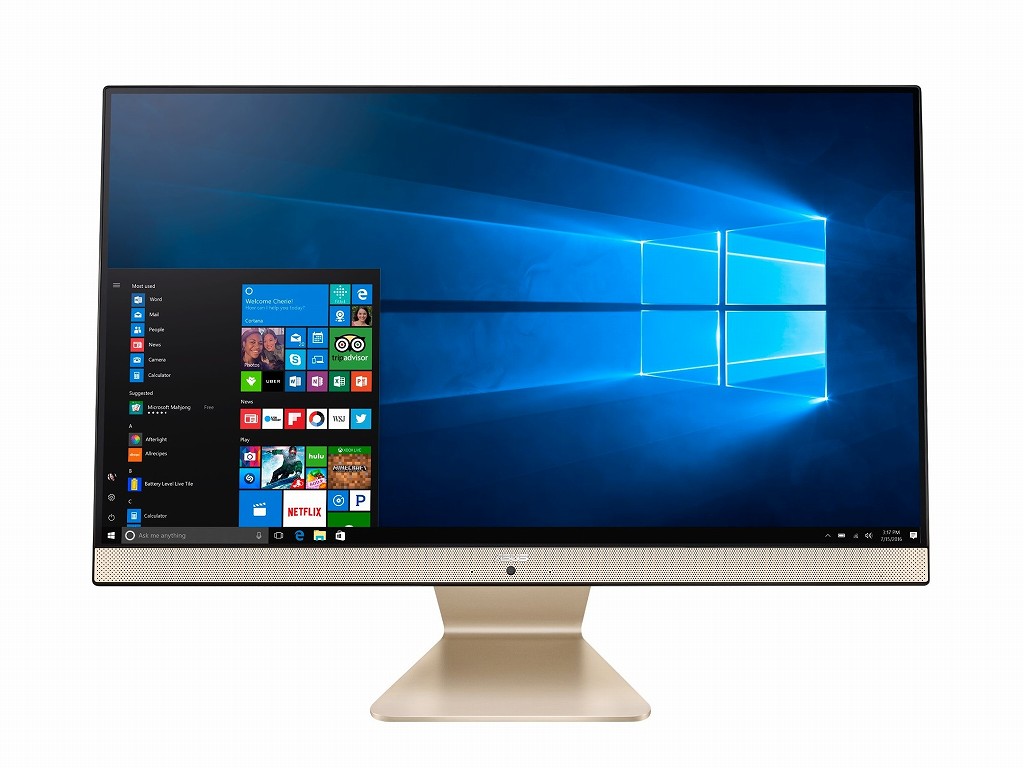 訳あり ASUS オールインワンPC Win11pro ASUS、Ryzen APU搭載の23.8型オールインワンPC「V241DA」＆「M241DA