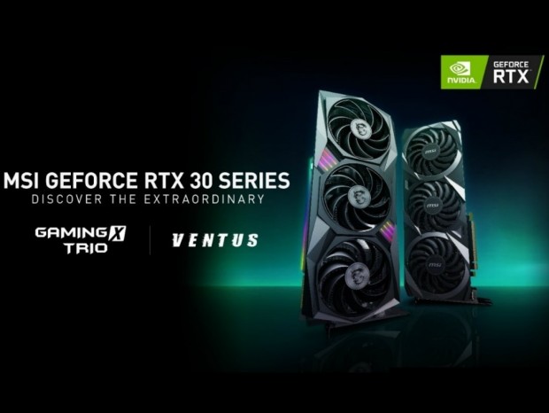 MSI、GeForce RTX 30シリーズを搭載するグラフィックスカード計2モデル発表
