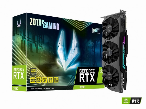 「ZOTAC GAMING GeForce RTX 3090 Trinity」の国内販売価格が確定