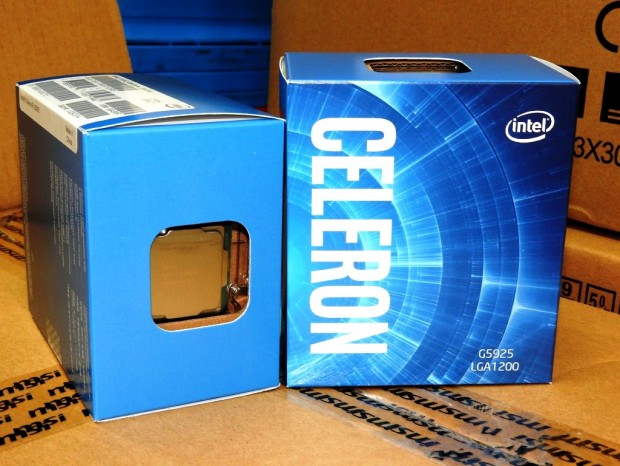 Celeron G5925  BOX lga1200 一度開封済み　未使用品
