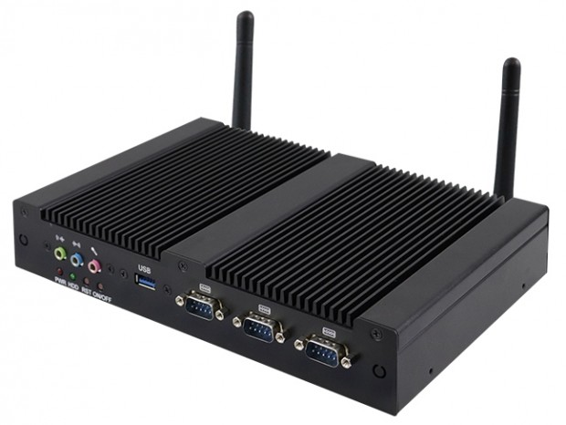 Ryzen Embedded搭載のファンレスPC、iBASE「ASB200-918」