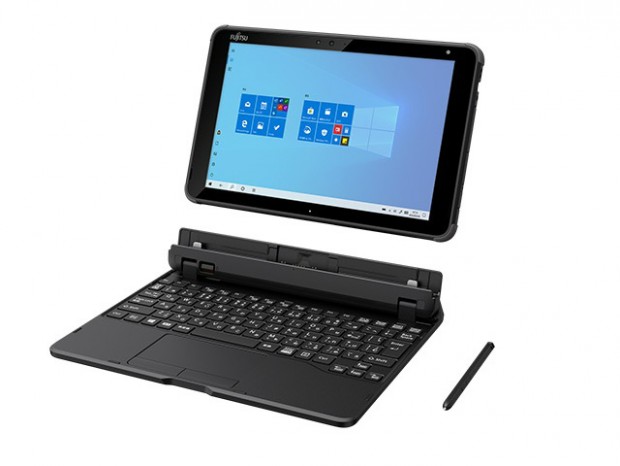 富士通、子供が安心して使える頑丈な10.1型2-in-1 PC「arrows Tab EH」