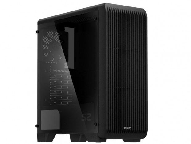 フロント全面が通気孔の高エアフローミドルタワー、ZALMAN「S2 TG」