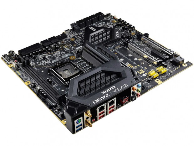 メモリクロック5,000MHz+対応のOCマザーボード、「EVGA Z490 DARK K|NGP|N Edition」