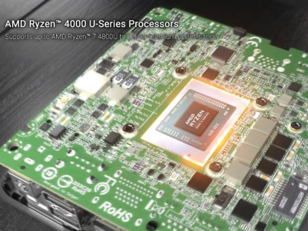 ASRock Industrial、Ryzen 4000U搭載の超小型PC「4X4 BOX-4000」シリーズ準備中