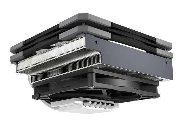 全高65mmのデュアルファンロープロファイルクーラー、ID-COOLING「IS-60 EVO ARGB」