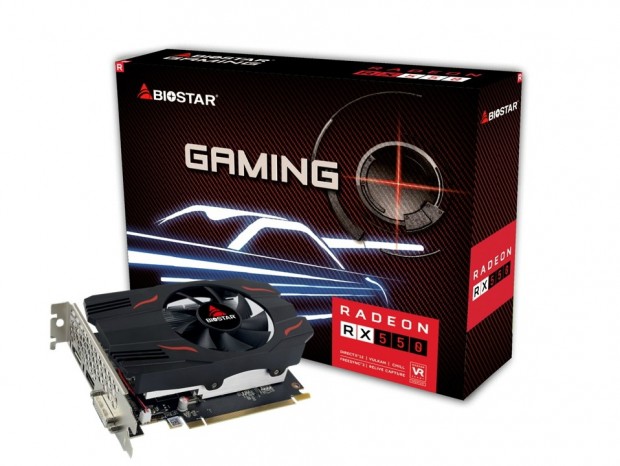 BIOSTAR、カード長155mmの超ショート版Radeon RX 550「VA5515RF41」