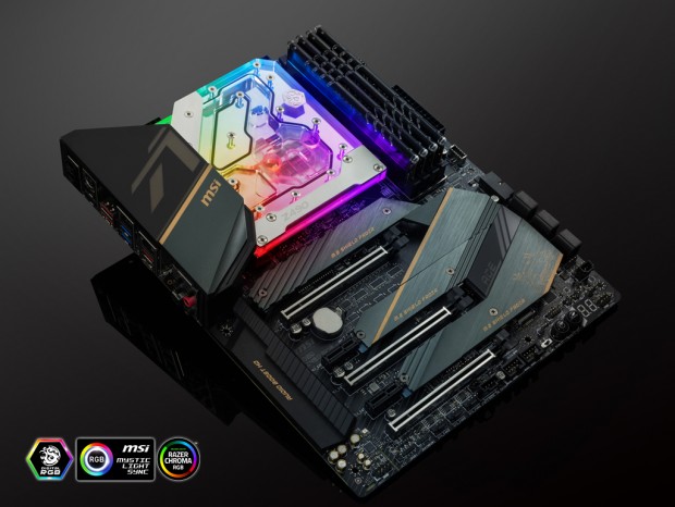 MSI「MEG Z490 ACE」専用モノウォーターブロックがBitspowerから