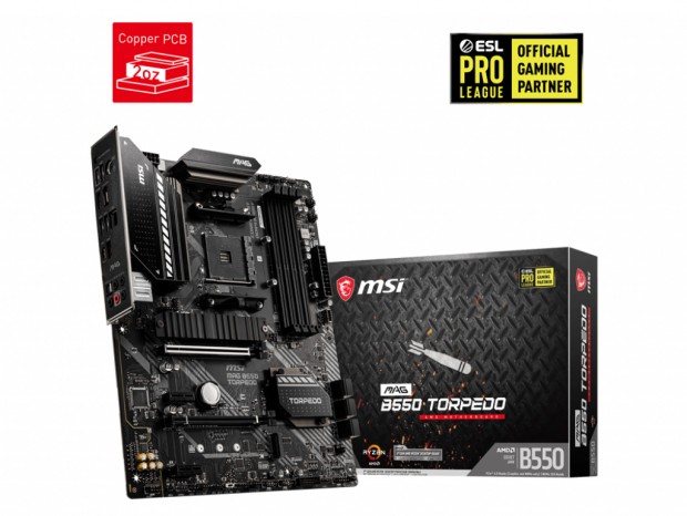 10+2+1フェーズ電源搭載のエントリーゲーミングマザー、MSI 「MAG B550 TORPEDO」