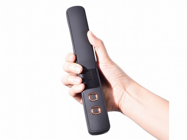 サンコー、髪がまとまるUSB充電式のコンパクトなブラシアイロン発売