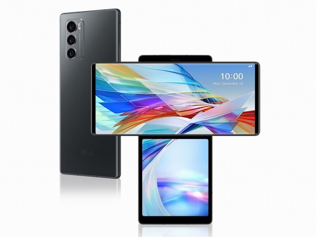 回転ディスプレイを備えた異色の2画面スマートフォン「LG WING」登場