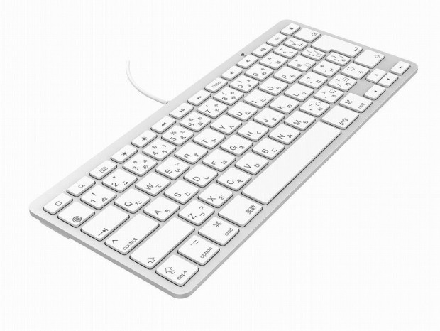 リンクス、日本語かな印字付きのiPad向けキーボード「Lightning KANA-JIS Keyboard」