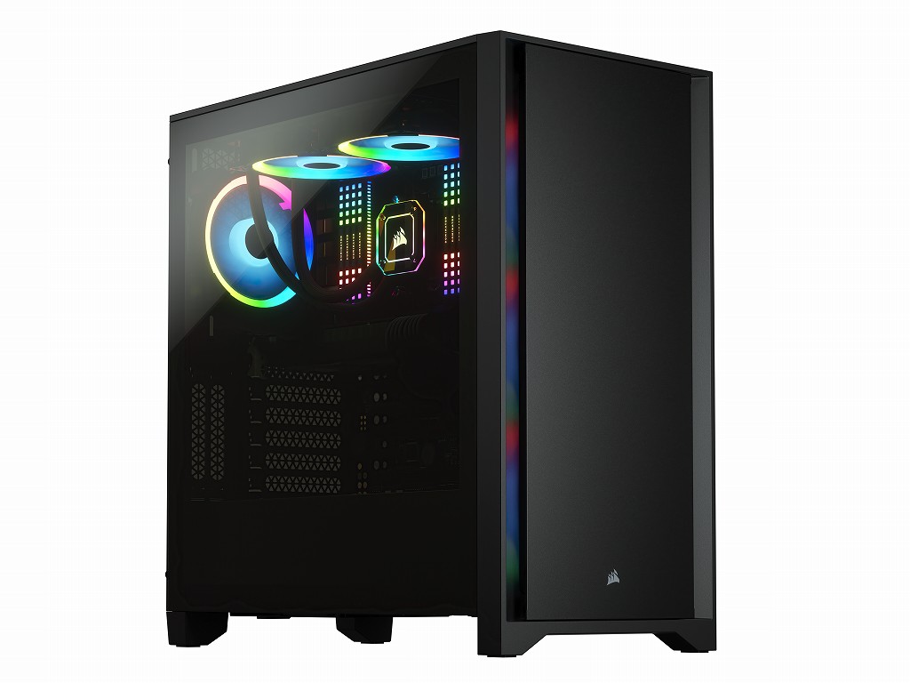 CORSAIR、3つのコンセプトから選べる新設計ミドルタワー「4000」シリーズ - エルミタージュ秋葉原 CORSAIR、3つのコンセプトから選べる新設計ミドルタワー「4000」シリーズ - エルミタージュ秋葉原