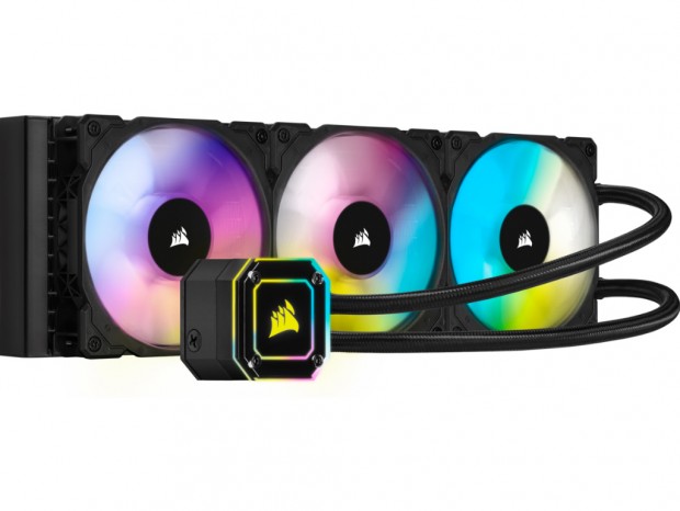 CORSAIR、iCUEコントローラが付属するオールインワン水冷「iCUE ELITE CAPELLIX」