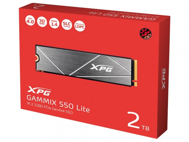 Silicon Motion製IC採用のPCIe4.0 SSD、ADATA「XPG GAMMIX S50 LITE」