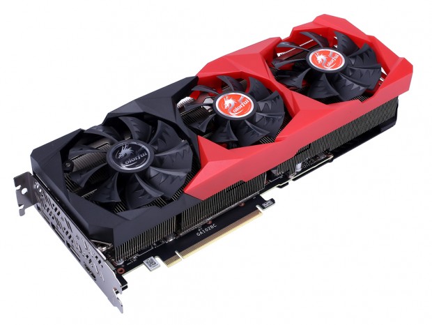 赤いカバーの「Colorful GeForce RTX 3080 NB OC 10G」は9月中旬より発売