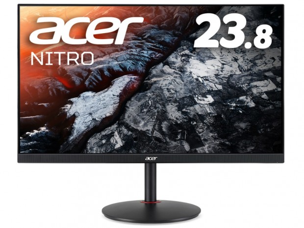 0.5ms/165Hz対応の23.8型フルHDゲーミング液晶が日本エイサーから