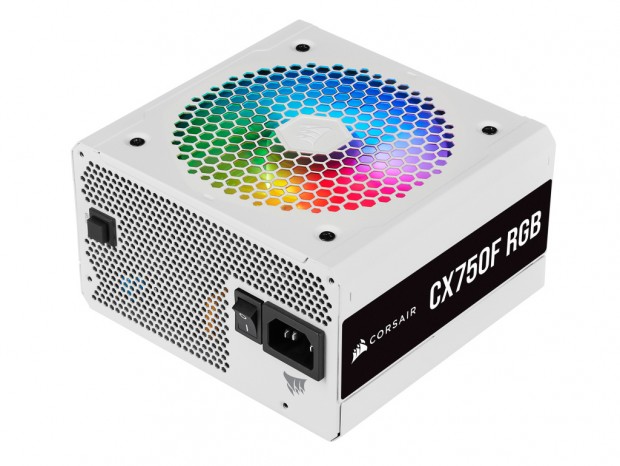 ARGBファン搭載のフルモジュラー電源、CORSAIR「CX-F RGB」シリーズ