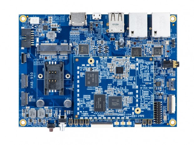 オクタコアSoCを搭載するIoTエッジ向けSBC、VIA「VAB-950」
