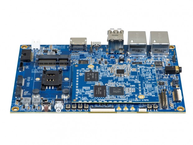 オクタコアSoCを搭載するIoTエッジ向けSBC、VIA「VAB-950」