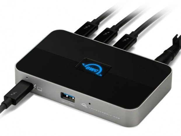 Thunderbolt 4対応の3ポートハブ「OWC Thunderbolt Hub」予約受付開始