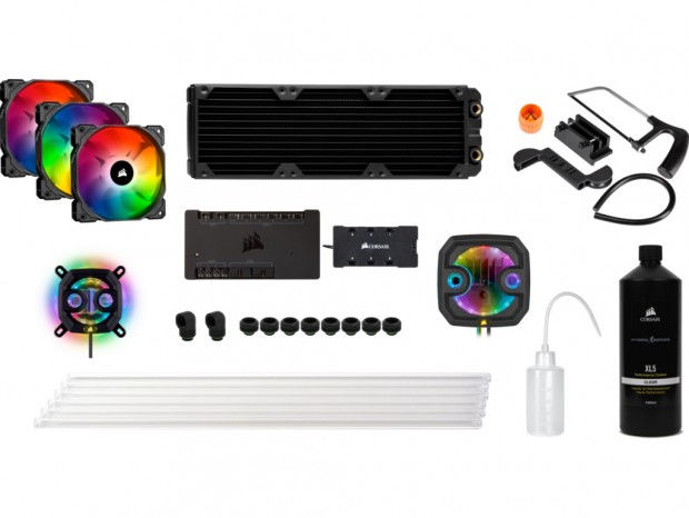 ハードウェアチューブ採用のDIY水冷キット、CORSAIR「XH303i RGB」「XH305i RGB」