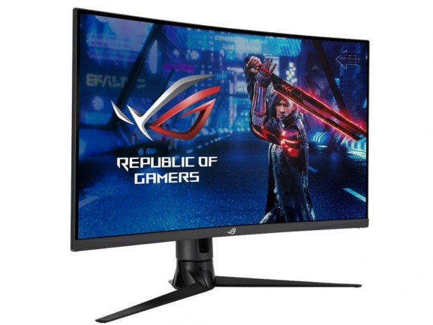 170Hz/1ms対応のWQHD曲面ゲーミング液晶、ASUS「ROG Strix XG32VC」