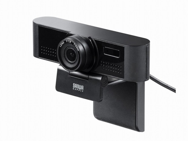 サンワダイレクト、広範囲をキレイに撮影できる会議向けWebカメラ「400-CAM083」